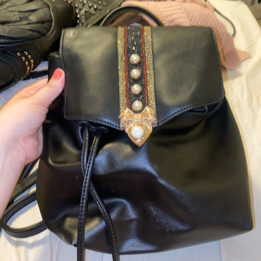 Black Aldo Backpack